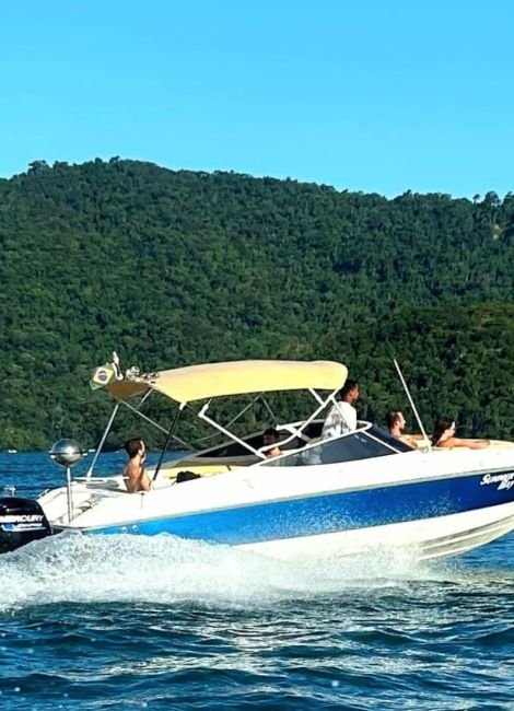 Passeio de Lancha Privativo com Churrasco a Bordo - Ilha Grande Angra dos Reis Abraão Tour