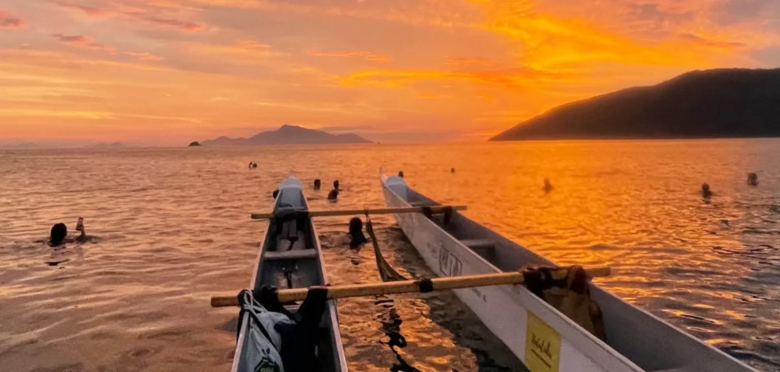 Canoa Polinésia em Ilha Grande _ Nascer do Sol, Pôr do Sol e Noturno – Abraão Tour (5)